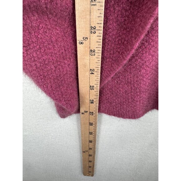 Waimate batwing cardigan New Zealand Made merino wool blend OS - Picture 5 of 7